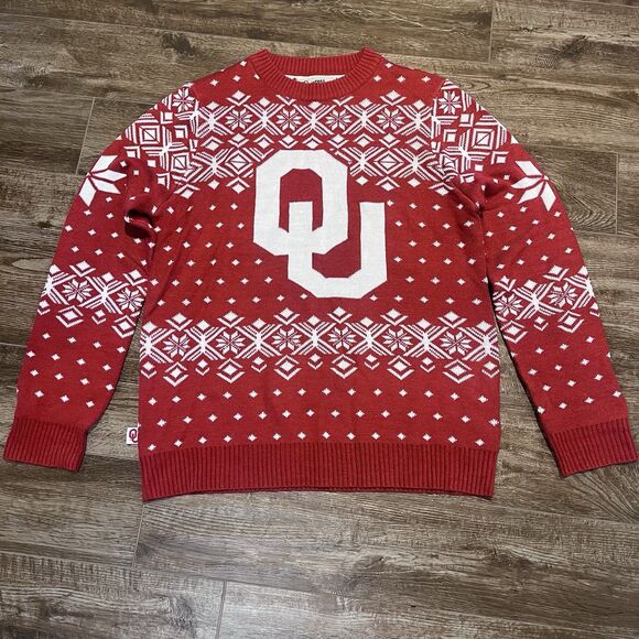 Other - Campus Specialties OU Sweater Mens L Oklahoma university Ugly Christmas